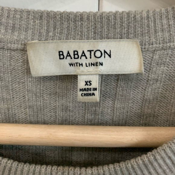ARITZIA Nathaniel Sweater - Heather Grey - XS - Picture 5 of 6